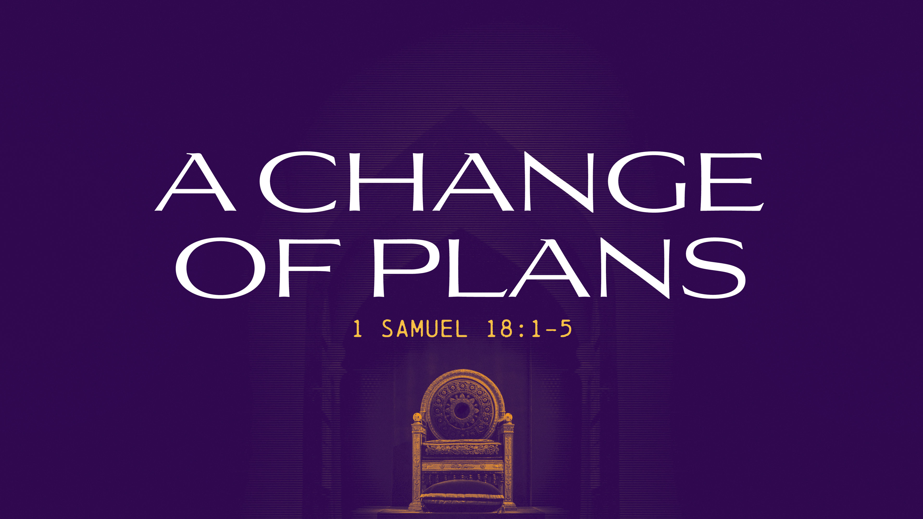 A Change Of Plans